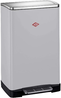 Wesco Big Double Boy Grå | 2 X 18 Liter